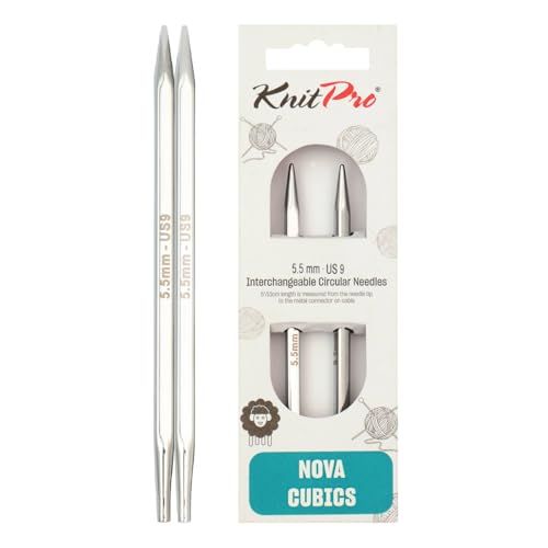 KnitPro Nova Cubics verwisselbare breipunten 5.50mm