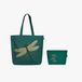 Ecoright schoudertas canvas shopper tas casual handtas grote schoudertas met binnenvak voor school werktas dames tas, Libelle & Rooting For You, Eén maat, Utility