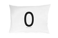 Design Letters Kussensloop A-Z (70x50) O, Wit