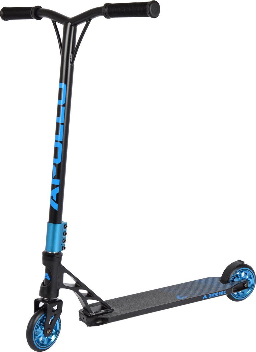 Apollo Stunt Scooter Stuntstep Genesis Pro X - Zwart/Blauw