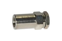 Filter RIEGLER Filter inline, 36 μm, G 1/4 binnen/binnen, SW 19, ingangsdruk max. 18 bar, temperatuurbereik 0 °C tot 80 °C, behuizing: messing.