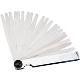 Draper 20 Blade Feeler Gauge Metrische Set | 0,05 tot 1 mm | 100 mm Lengte | Vergulde stalen kast | 51701