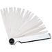 Draper 20 Blade Feeler Gauge Metrische Set | 0,05 tot 1 mm | 100 mm Lengte | Vergulde stalen kast | 51701