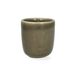 Tasse, émail réactif, grès, vert olive, Ø6 x 6,5 cm