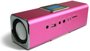 Technaxx MusicMan MA Display Soundstation roze