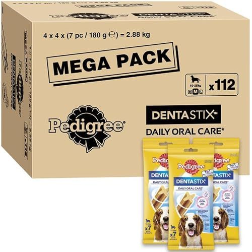 Pedigree DentaStix Dagelijkse Gebitsverzorging Medium - 112 stuks