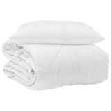 VidaXL 3376534 Dekbed Wit Microvezel