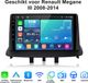 Junsun Linux Systeem Autoradio Geschikt voor Renault Megane III 2008-2014 - Draadloos Carplay & Andriod Auto - 9 Inch HD TouchScreen - Bluetooth - Navigatie - WiFi - FM - RDS - Stuurwielbediening