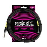 Ernie Ball Hoofdtelefoon Verlengkabel, 1/4 tot 3.5mm 10ft - Zwart