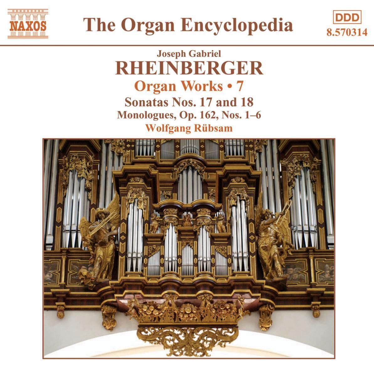 OUTHERE Rheinberger: Organ Works 7