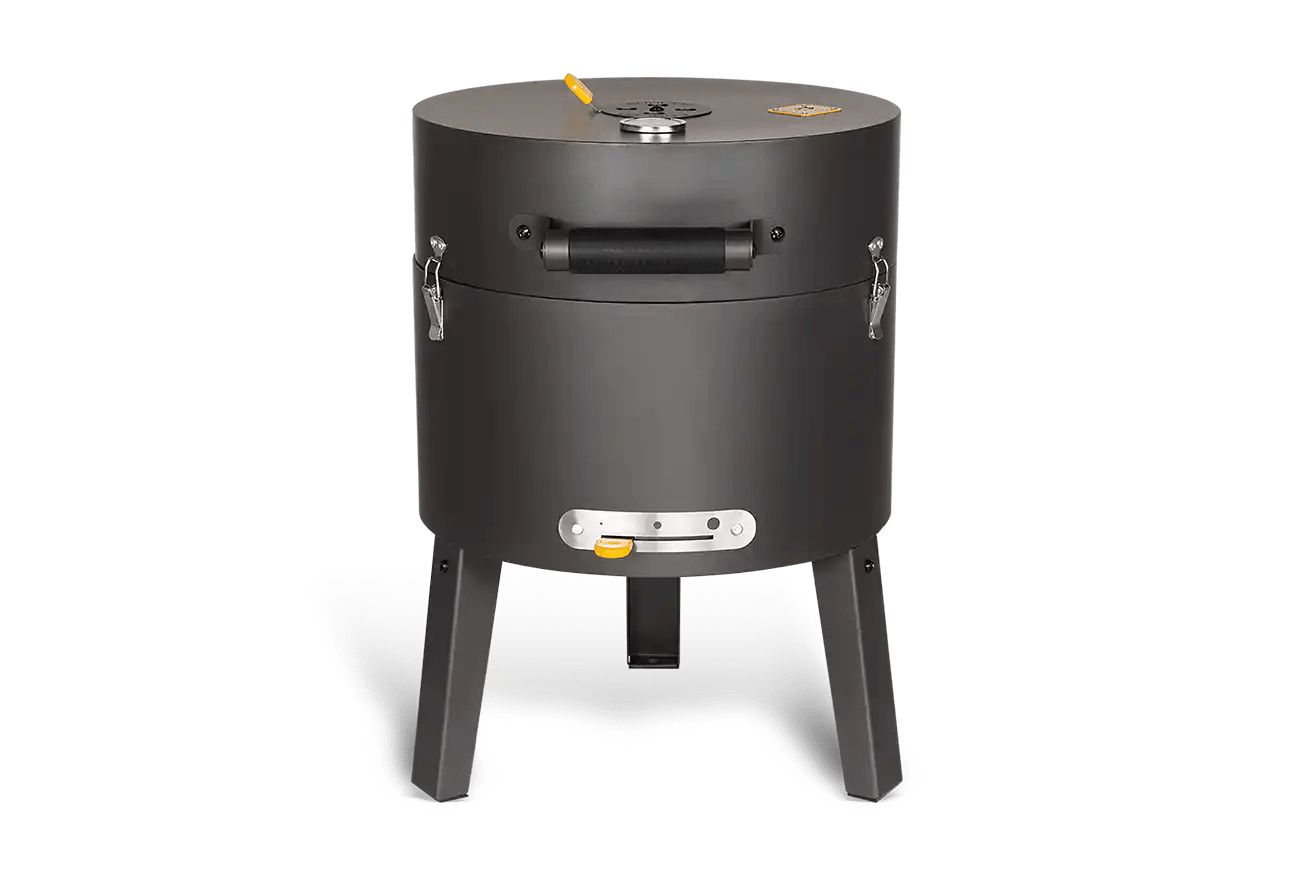 Boretti Tonello Houtskoolbarbecue - Ø 37 cm - Zwart - Draagbaar