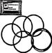 KLUDI pakkingring, rubber, 1.50 cm x 16 cm