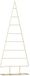 vidaXL Metalen Kerstboom Goud 150 cm Poedercoated Staal