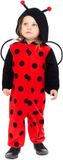Amscan Babykostuum Lieveheersbeestje Onesie - Verkleedpak 12-18 maanden