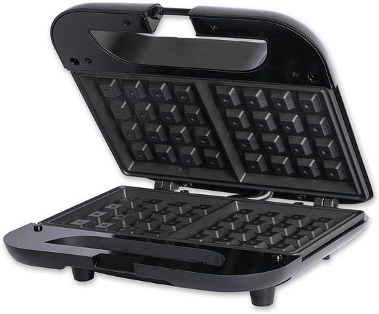 DSP KC1234 Wafelmaker - 750W - Zwart