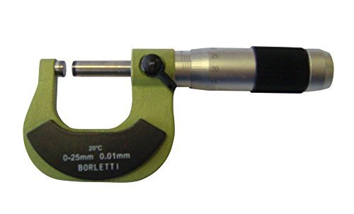 borletti MELN/1W micrometer voor buiten, 0-25 m