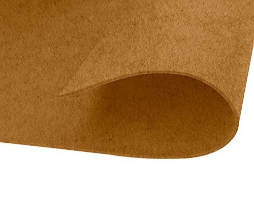 INNSPIRO Acrylvilt - bruin - 20 x 30 cm - 160 g/m² - 20 stuks