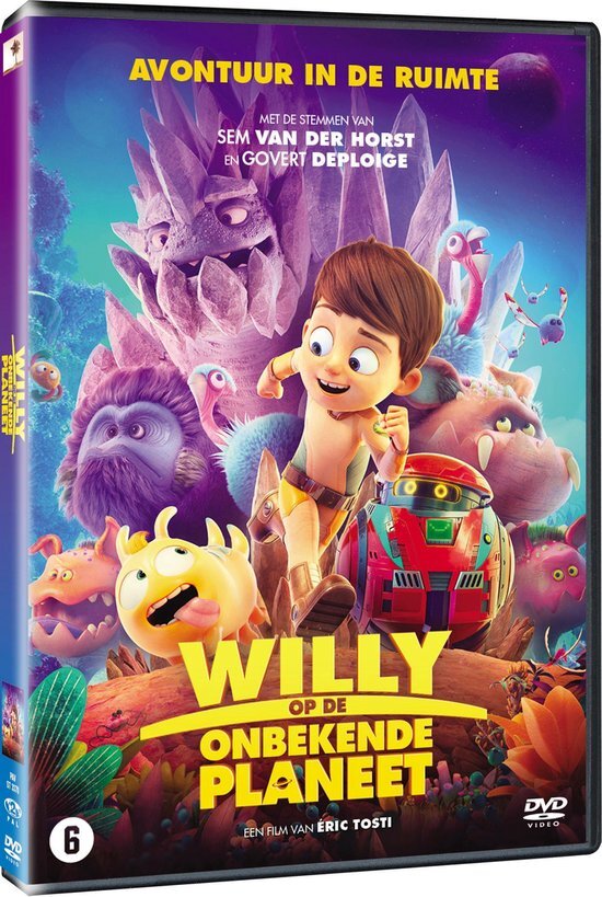 Movie Willy Op De Onbekende Planeet dvd