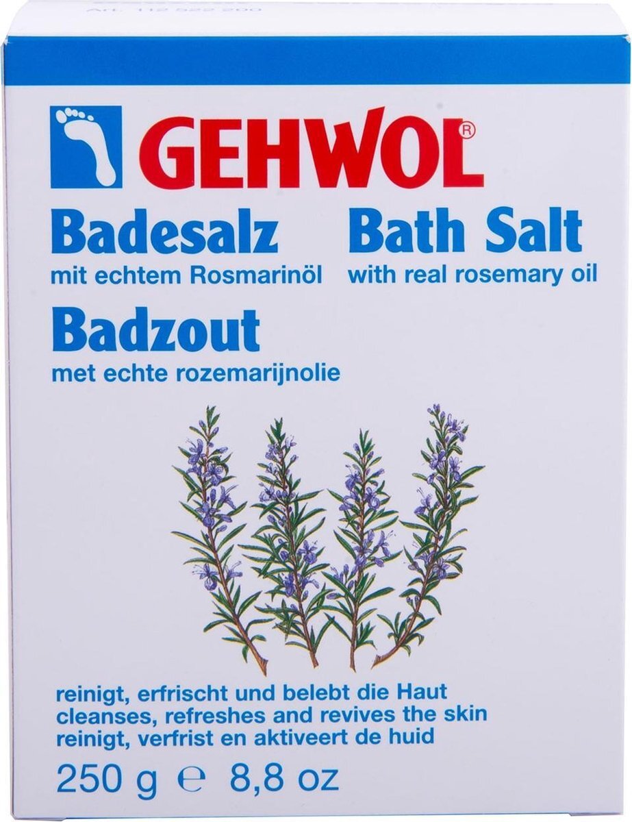 Gewohl Classic Badzout Rozemarijn Zakjes Art.112 522 200 Verfrissend Voetbad 250gr