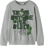 NAME IT Jongens Sweater - Grijs Gemêleerd