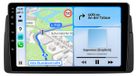 Android autoradio, geschikt voor BMW E46 (1999-2004), met draadloze CarPlay en Android Auto, 4G, WiFi, GPS-navigatie, 8-kern processor, 9-inch scherm, 6+128GB geheugen, Bluetooth en DAB+