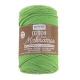 GLOREX Macramé Katoen 2 mm, 250 g, Neon Green