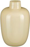 Mica Decorations Bloemenvaas Macon - crème wit - glas - D25 x H36 cm