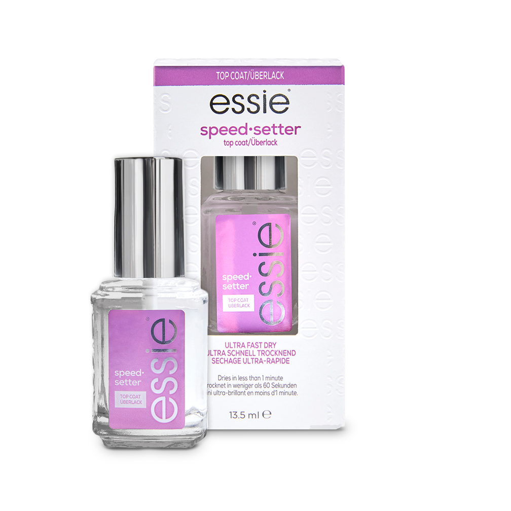 Essie Top Coat nagelverzorging - speed setter top coat - super sneldrogende topcoat - 13,5 ml