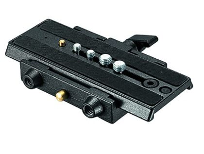 Manfrotto Rapid Connect Adapter - Zwart - Statief Accessoire
