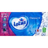 Lotus Classic+ mouchoirs, 12 pièces