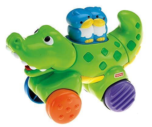 Fisher-Price Fisher Price Toy - Baby Amazing Animals Press and Go Gator - Baby Peuter 6-36 Maanden