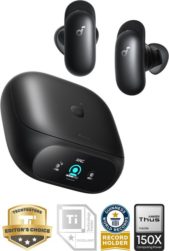 Soundcore Liberty 5 Pro by Anker Zwart