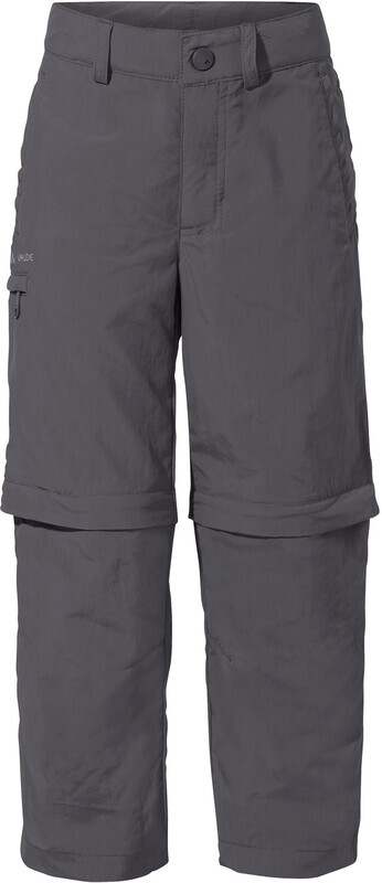 VAUDE VAUDE Detective Antimos ZO Pants Kids, grijs 110/116 2023 Trekking- & Wandelbroeken