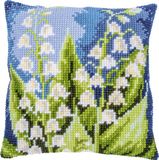 Vervaco Kruissteekkussen kit Meiklokjes - 40 x 40 cm