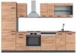 Vicco R-Line Complete keukeneenheid – 300 cm, WB Eik Eik goud/antraciet