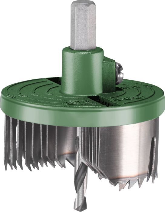 kwb 498920 Gatenzagen Set - groen, roestvrijstaal