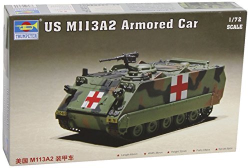 Trumpeter 07239 Model Kit US M113 A2 Gepantserde Auto