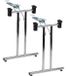 Stema SC-921/CH - Pied de table pliable - 48 cm - Finition chromée
