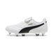 PUMA Voetbalschoen 'King Top MxSG' zwart / wit