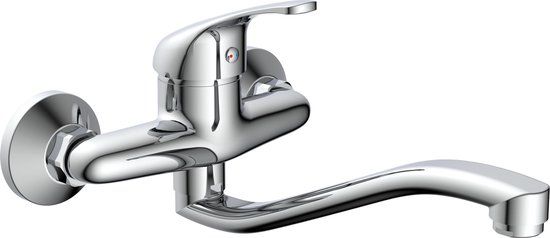 Eisl EUROPA mengkraan keuken voor wandmontage, chroom
