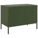 Sonstige Bol Tv-meubel 68x39x50,5 cm staal olijfgroen