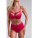Marlies Dekkers Dame De Paris Azalea Red Plunge Bra Taille: 75D