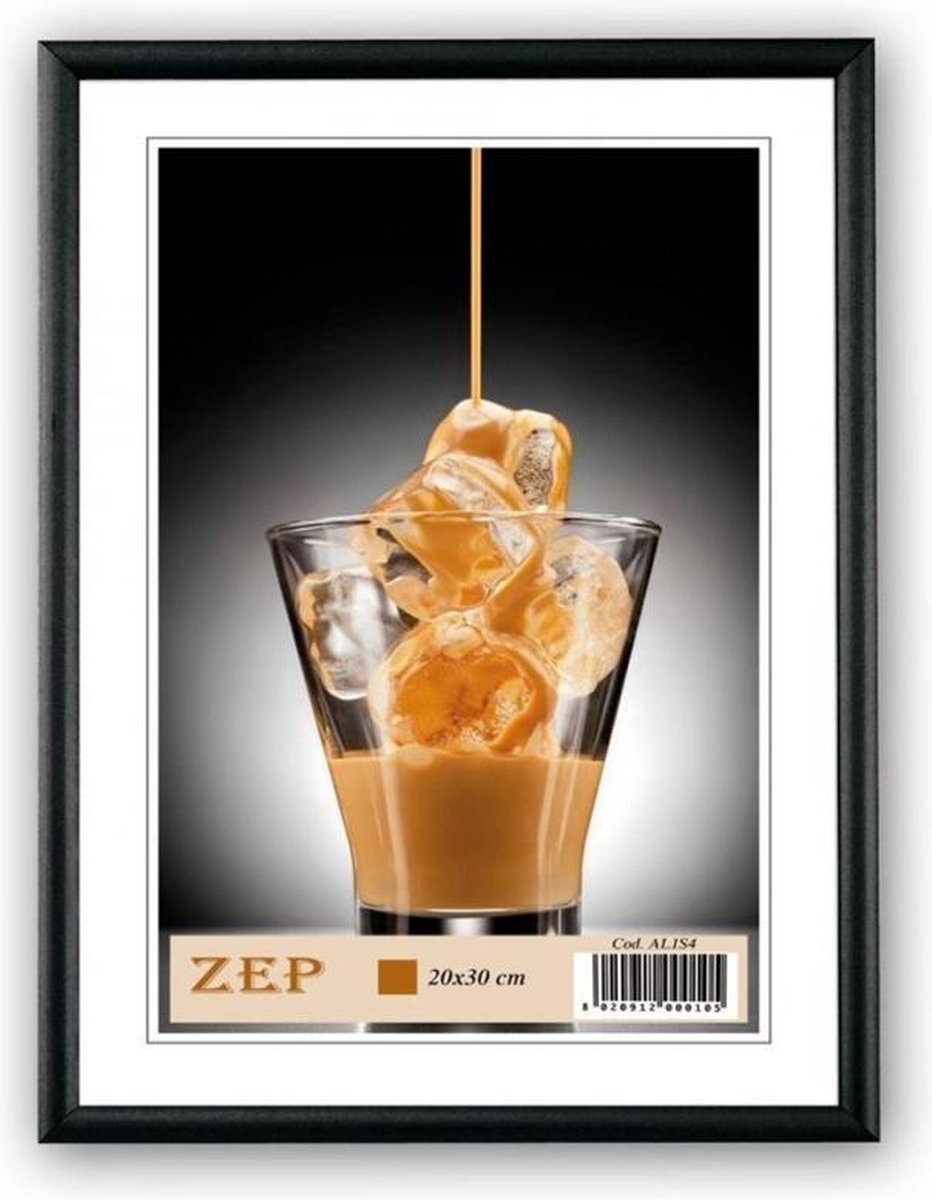 Zep Fotolijst AL1B6 Black 40x50 cm