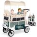 WonderFold VW2 Bolderkar - Poussette 2 places - Pliable - Vert