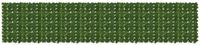 vidaXL Balkonscherm met bladeren Groen 500 x 100 cm