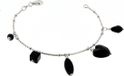 Orphelia Jewelry ZA-1721 Damesarmband, verschillende synthetische elementen, 925 sterling zilver, 18 centimeters, Sterling zilver