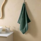 W handdoek donkergroen basic (100x50 cm)
