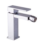 DP armatuur SENC-0002 eengreepsmengkraan voor bidet, zilverkleurig