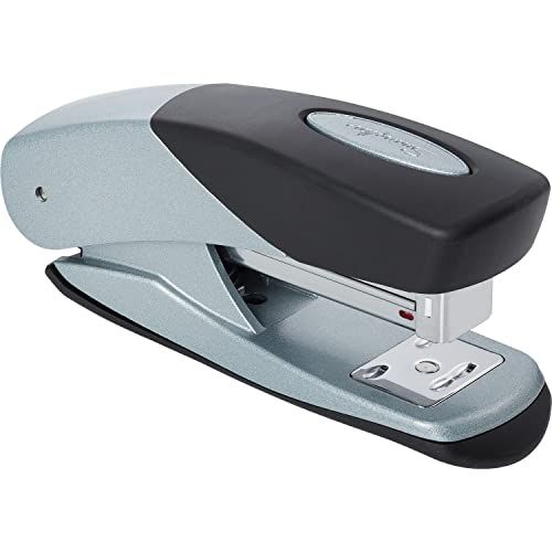 Swingline Stapler, 25 Sheets, Compact, Metal, Half Strip, Silver/Black