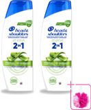 Head & Shoulders 2 x 2-en-1 Shampoo Anti-Pelliculaire Sensible - 300 ml
